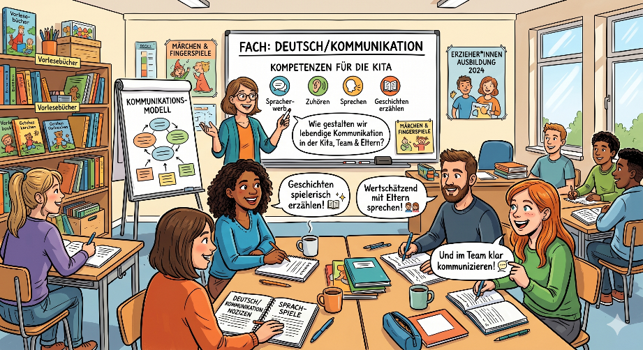 Logo Deutsch / Kommunikation