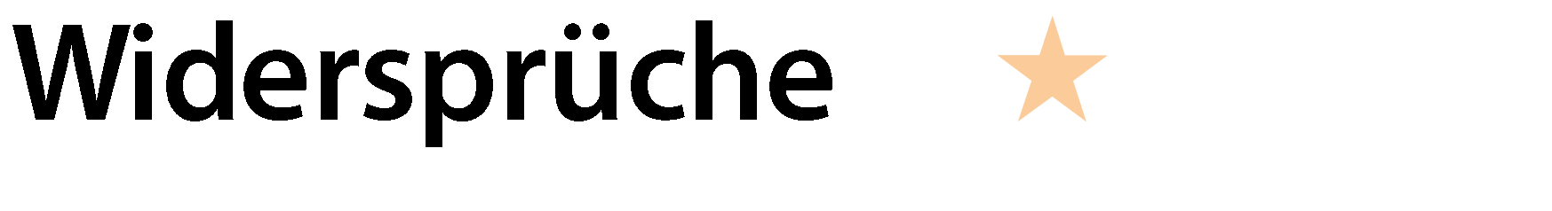 Logo Widerspr&uuml;che